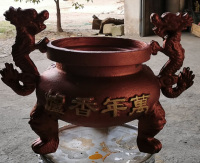 上海圓形生鐵香爐