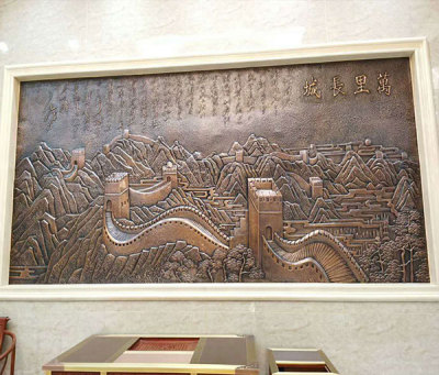 秦皇島銅雕塑浮雕