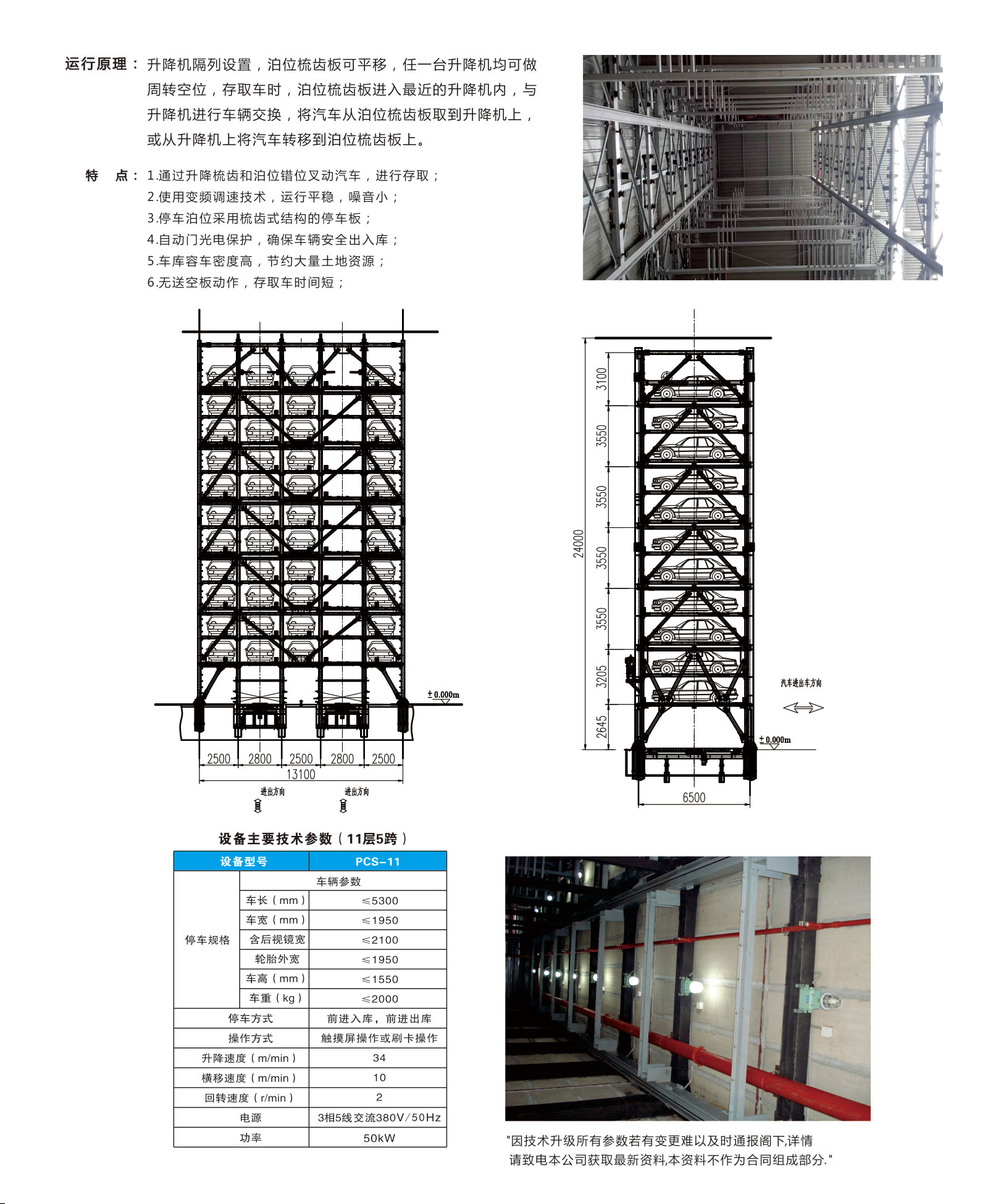 PCS-11 十一层垂直升降车库（小高层）
