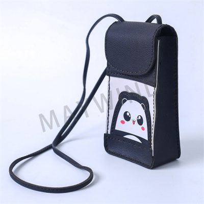 台州手工缝制立体手机包-黑色