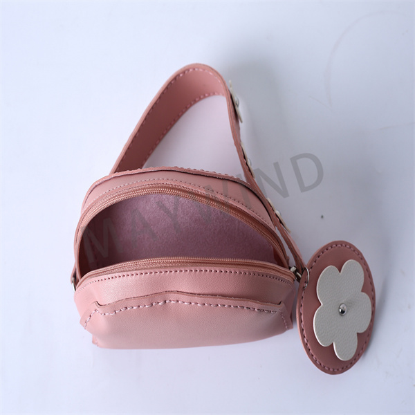 DIY手工縫制小花包-粉色