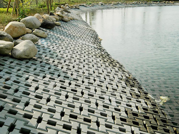 黃山河堤護坡磚