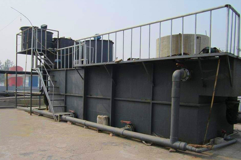 安慶一體化廢水處理設備調試