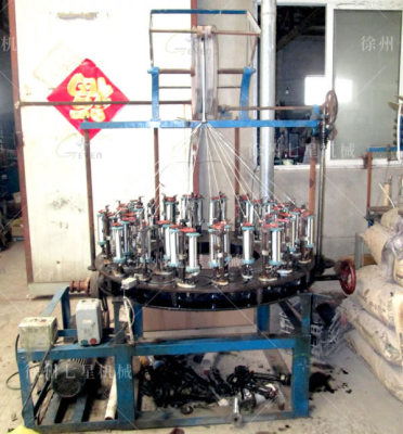 漢中低速168系列36錠鋼絲編織機