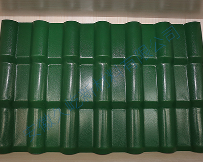 合成树脂瓦  颜色 -灰色,枣红,砖红,蓝色,绿色  两种厚度 2.5MM和3MM 规格-   宽度1.05米   材质- ASA+PVC合成树脂瓦