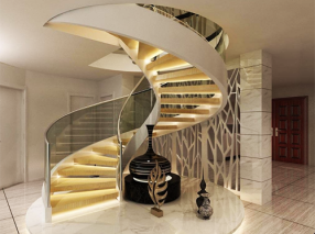 海陽玻璃樓梯