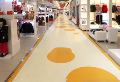 商场PVC塑胶地板