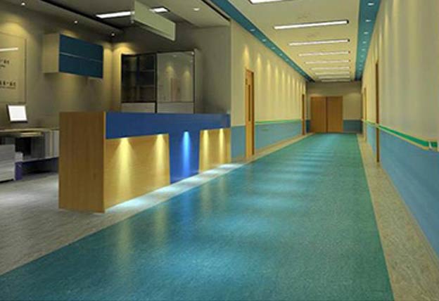 重庆医院塑胶地板定制