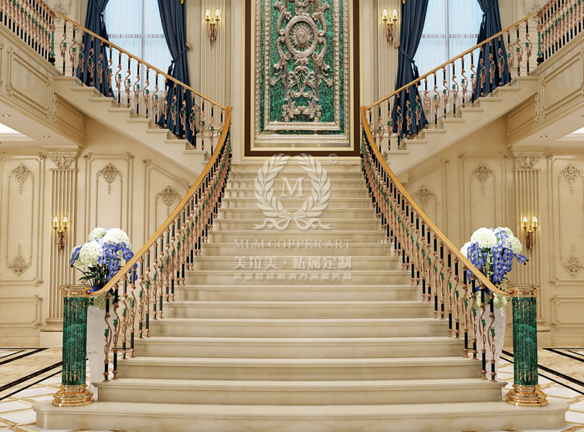 銅藝樓梯