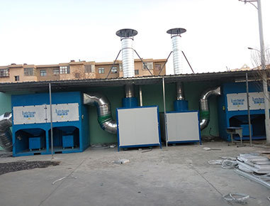 甘肃钢铁职业技术学院实训室焊接烟尘净化系统竣工