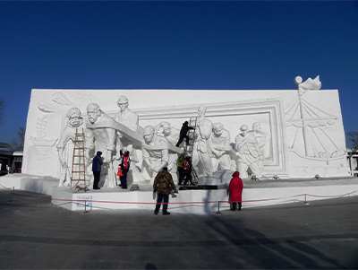 北京破冰冰雕