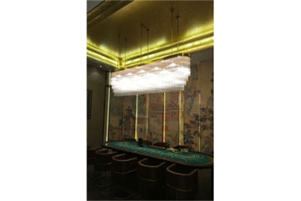酒店水晶工程灯