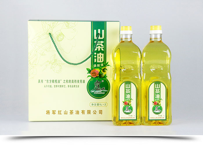 北京霧仙山山茶油食用植物調和油2L禮盒