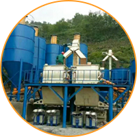 石家庄20万吨干粉砂浆生产线干粉搅拌机公司
