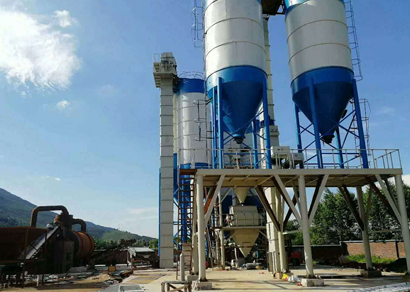 鄭州10萬噸幹混砂漿生産線