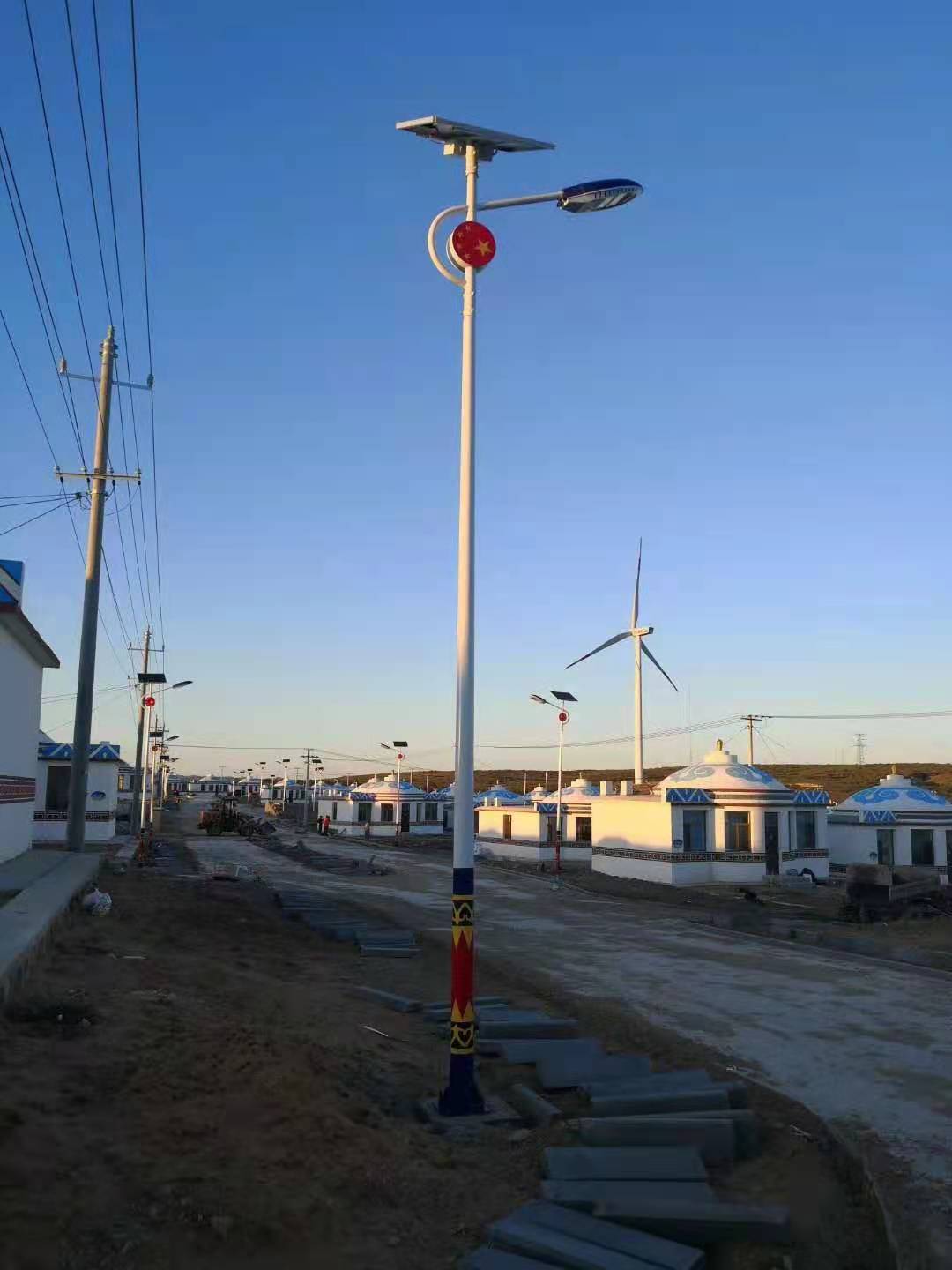 農村太陽能路燈工程