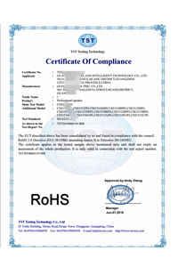 ROHS 证书模板