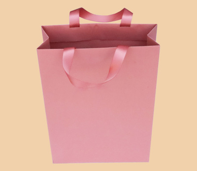 常熟粉紅藝術紙紙袋