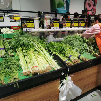 超市果蔬架上產品的陳列技巧