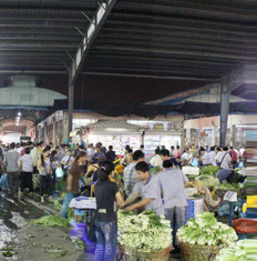 蔬菜交易區