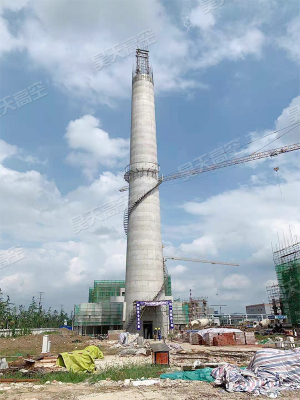 江苏新河化工有限公司80米烟囱新建工程