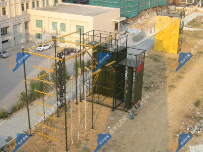 肇慶市消防局消防鐵軍比武訓練場、鋼結構消防訓練塔