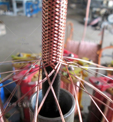 乐东黎族自治县90系列铜缆编织机